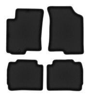 Dywaniki welurowe Hyundai Accent MC 2005-2011 czarne 4 szt.