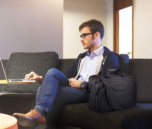 TORBA BIZNESOWA NA LAPTOP 17,3 cala, teczka na dokumenty KROSER na Arena.pl