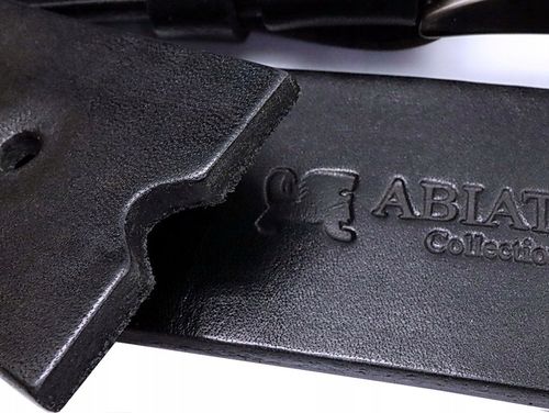 SKÓRZANY PASEK MĘSKI DO SPODNI BRĄZOWY SZEROKI PAS DO JEANSÓW GRUBA SKÓRA na Arena.pl