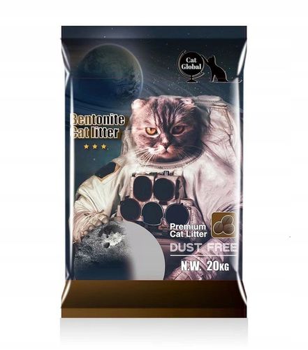 Żwirek dla kota betonitowy bentonitowy 25L kawowy o zapachu kawy na Arena.pl