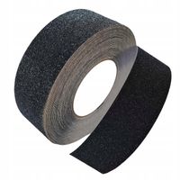 MOCNA TAŚMA ANTYPOŚLIZGOWA CZARNA NA SCHODY WEWNĘTRZNE I ZEWNĘTRZNE