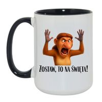 Duży Biało-Czarny 450 ml