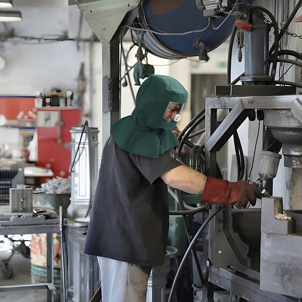 MASKA DO PIASKOWANIA OCHRONNA KASK PIASKOWANIE zdjęcie 11