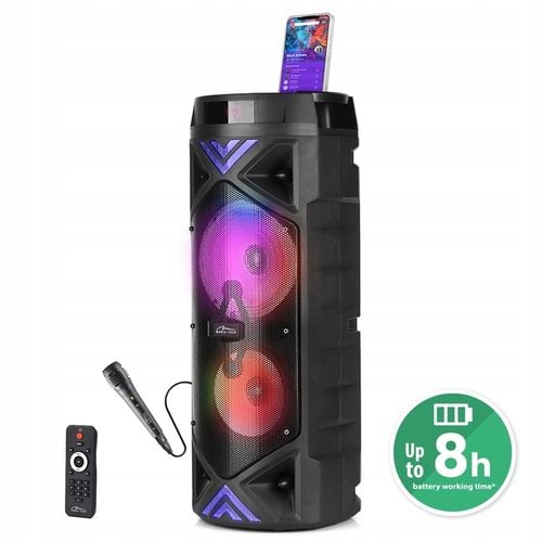 Przenośny głośnik Bluetooth 5.0+EDR MEDIA-TECH FUNBOX KEG PRO 1400W na Arena.pl