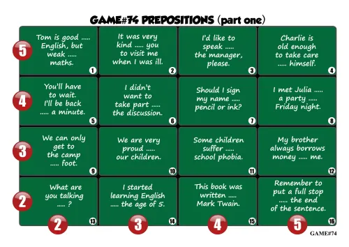 Karty językowe Angielski. Fun Grammar Board Games, poziom A2/B1 na Arena.pl