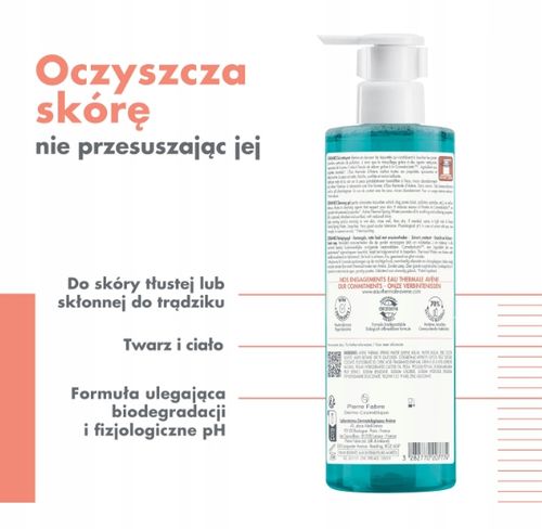 AVENE CLEANANCE Żel oczyszczający 400ml na Arena.pl
