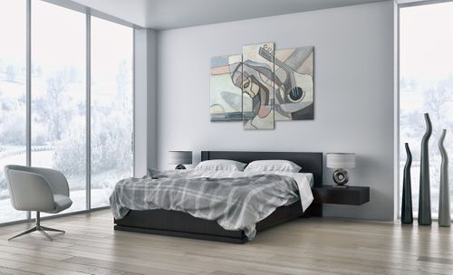 Obraz Na Płótnie - Kobieta Gitara  - 130X100 Cm - Cb130X100-3739 na Arena.pl