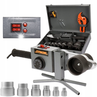 STHOR ZGRZEWARKA DO RUR TERMOPLASTYCZNYCH 800/1500W 16-63MM WALIZKA 78910