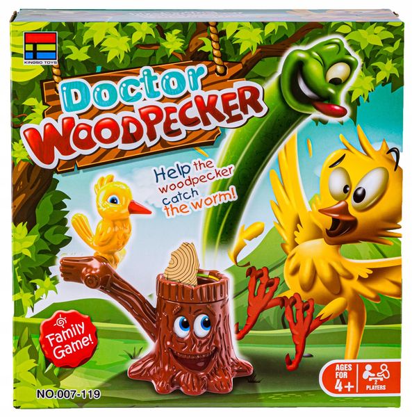 Gra Doktor Dzięcioł I Szalony Robaczek Złap Robaka zdjęcie 5