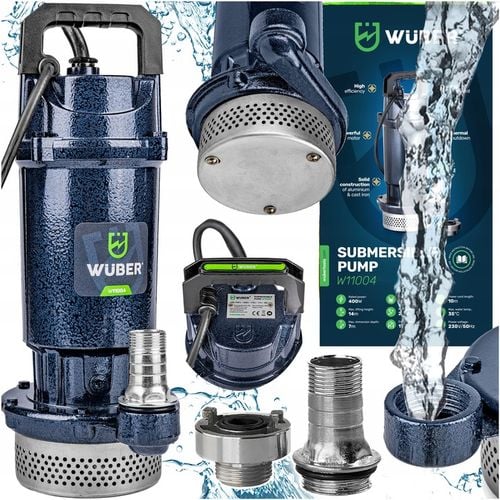 POMPA DO WODY CZYSTEJ BRUDNEJ ŚCIEKÓW SZAMBA Z SITKIEM ZANURZENIOWA 1" na Arena.pl