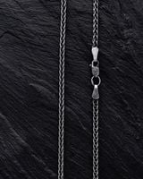 Srebrny łańcuszek - splot SPIGA 55