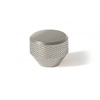 Gałka do mebli nikiel satynowy ⌀26mm radełkowany Mesh 8892.238