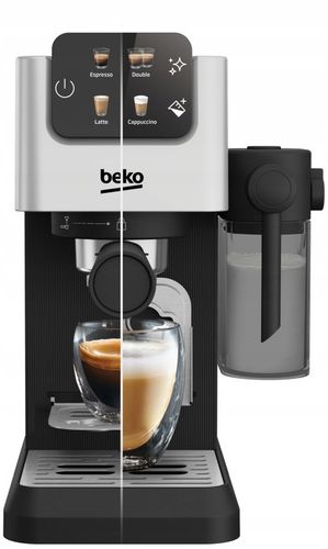 Kolbowy ekspres ciśnieniowy Beko Caffeexperto CEP5304X 1628 W czarny na Arena.pl