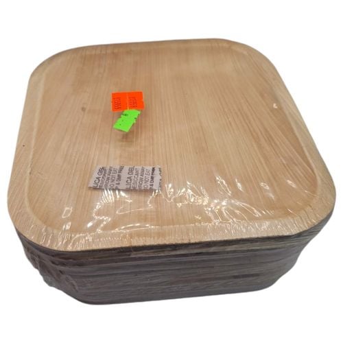 Talerze z liści palmowych 20x20cm kwadratowe 25szt na Arena.pl