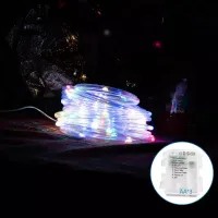 Wężyk LED 15 m 150 LED RGBY Φ5 mm na baterie z 8 funkcjami świetlnymi dla dekoracji