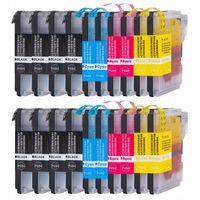 20x TUSZ DO BROTHER LC985 DCP-J125 DCP-J315W J515W