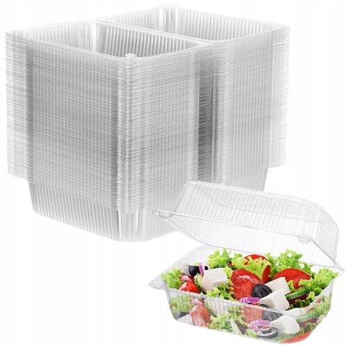 Pojemniki plastikowe na ciasto opakowanie WESELE KOMUNIE CHRZCINY 50 szt. na Arena.pl