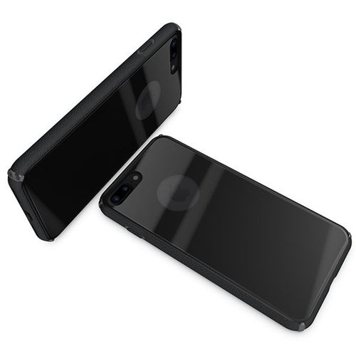 TEMPERED GLASS CASE IPHONE 7 8 PLUS CZARNY na Arena.pl