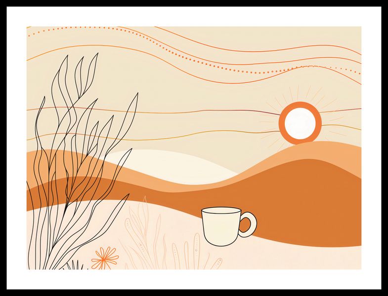 Plakat 55x40cm Ranna Pora zdjęcie 3