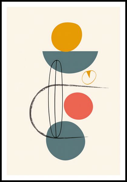 Plakat 68x101cm Równe Kompozycje zdjęcie 3