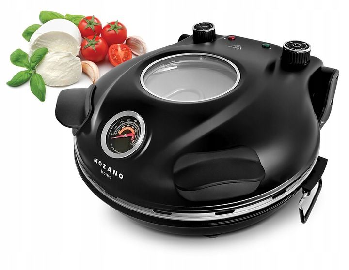 PIEC DO PIZZY KAMIENNY 420°C MOZANO 2 ŁOPATKI 1200W FORMA NOŻYK + PRZEPISY zdjęcie 7