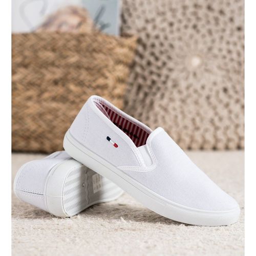 Białe Trampki Tekstylne r.38 na Arena.pl