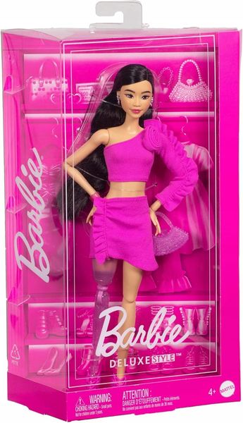 ND01_252156 Barbie Deluxe Style lalka w sukience zdjęcie 1