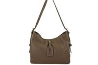 Codzienna torebka damska na ramię - Beżowa ciemna