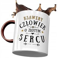 Kubek Bordowy Dla Ksawerego Kolegi Męża Prezent Z Nadrukiem Ze Zdjęciem