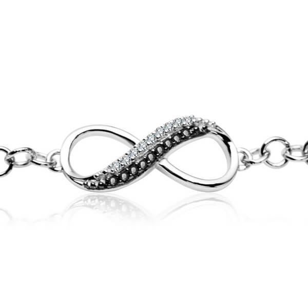 Emaga Złota bransoleta BBD4105 - Diament zdjęcie 1