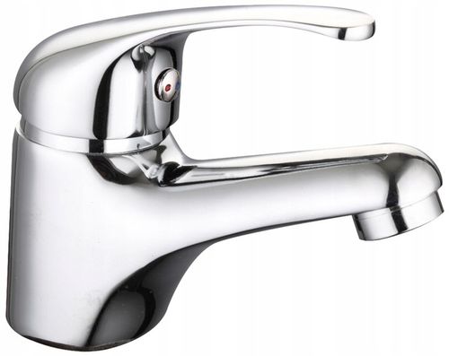 NISKA BATERIA UMYWALKOWA STOJĄCA CHROM/SREBRNY JEDNOUCHWYTOWA HIT na Arena.pl