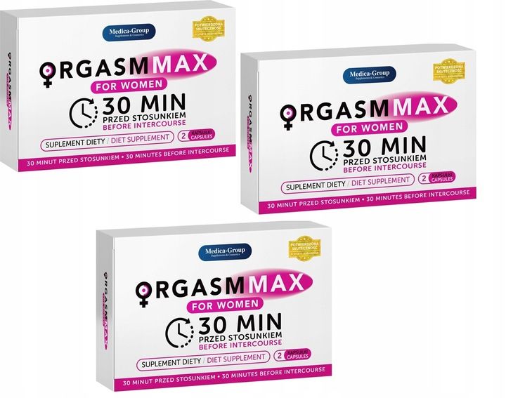 TABLETKI ORGASM MAX na ORGAZM i LIBIDO DLA KOBIET zdjęcie 6