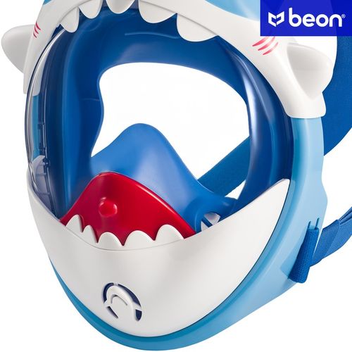 MASKA DO NURKOWANIA DLA DZIECI PEŁNOTWARZOWA DO SKORKELINGU PŁYWANIA REKIN na Arena.pl