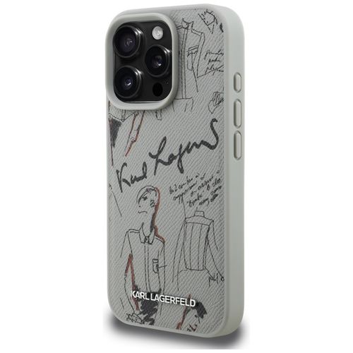 etui karl lagerfeld grained pattern &    logo magsafe do iphone 16 na Arena.pl