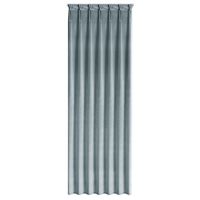 Zasłona gotowa MELANIE 80x270 szara welwet matowa FLEX