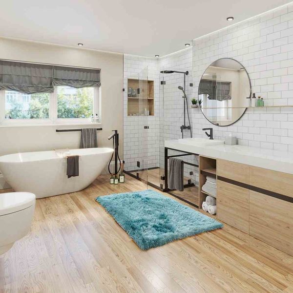 RUG/AH/FLORO/BLUE/50x80 zdjęcie 5