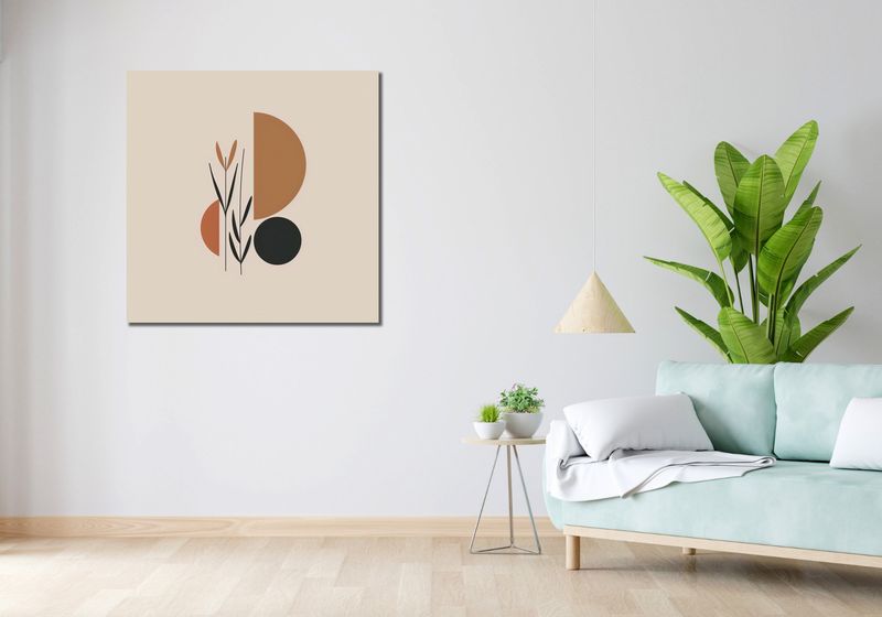 Obraz 90x90cm Harmonijna Więź zdjęcie 2