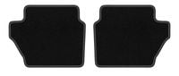 Dywaniki welurowe tylne Ford Fiesta MK7 2008-2011 hatchback czarne