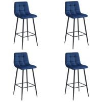 Hoker ARCETO - granat aksamit / nogi czarne x 4