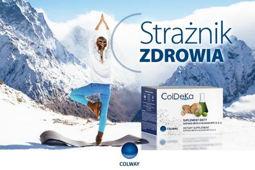 ____ColDeKa____Colway Witaminy D3 K2 A SHIITAKE + BETA D GLUKAN 60 kapsułek na Arena.pl