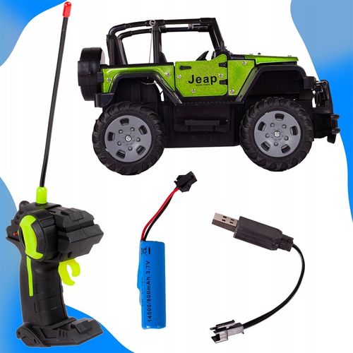 SAMOCHÓD AUTO TERENOWE JEEP RC 1:20 METALOWE ZDALNIE STEROWANE DLA CHŁOPCA na Arena.pl