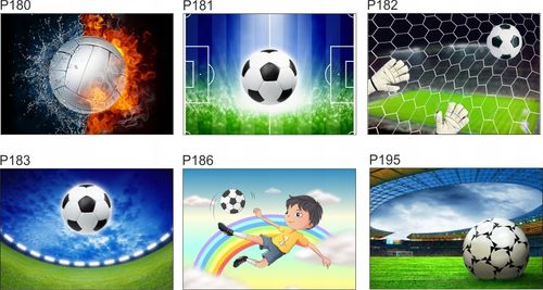 Fototapeta 3D dla dzieci stadion piłka 260x200 FLI na Arena.pl