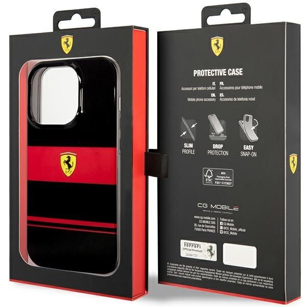 Etui Ferrari do iPhone 14 Pro Max, Czarny MagSafe zdjęcie 8