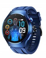SMARTWATCH MĘSKI ZEGAREK GLUKOZA KARDIOWATCH ROZMOWY EKG PULS PPG MENU PL