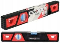 YATO POZIOMICA POZIOMNICA MAGNETYCZNA 300 MM ALUMINIOWA WZMOCNONA 3 MAGNESY