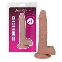 mr intense model 21 silikonowy anatomiczny 20,1 cm przyssawka naturalny