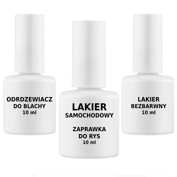 LAKIER DO VW Y3J LY3J C8 CZERWONY BRILLANT zdjęcie 1