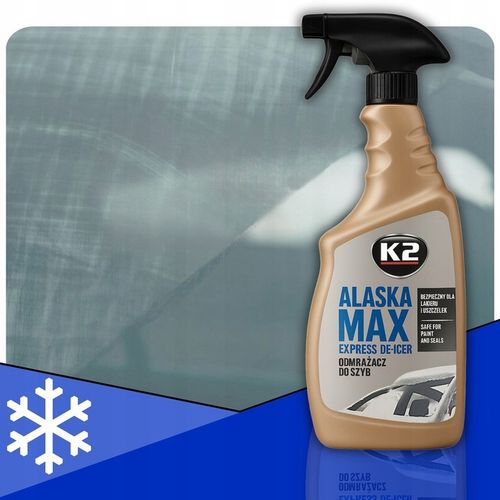 2x K2 Alaska Max 700 ml Odmrażacz Do Szyb Samochodowych Atomizer na Arena.pl