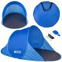 NAMIOT PLAŻOWY BESTIF PARAWAN SAMOROZKŁADAJĄCY NA PLAŻĘ DUŻY OGRODOWY 190cm