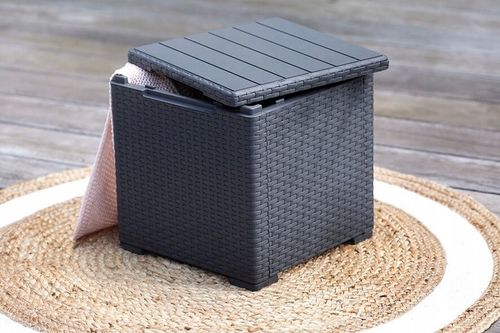 KETER STOLIK OGRODOWY VIGO STORAGE BOX 40 l GRAFIT na Arena.pl